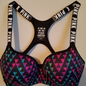 PINK Victoria Secrets Multi Color Sports Bra